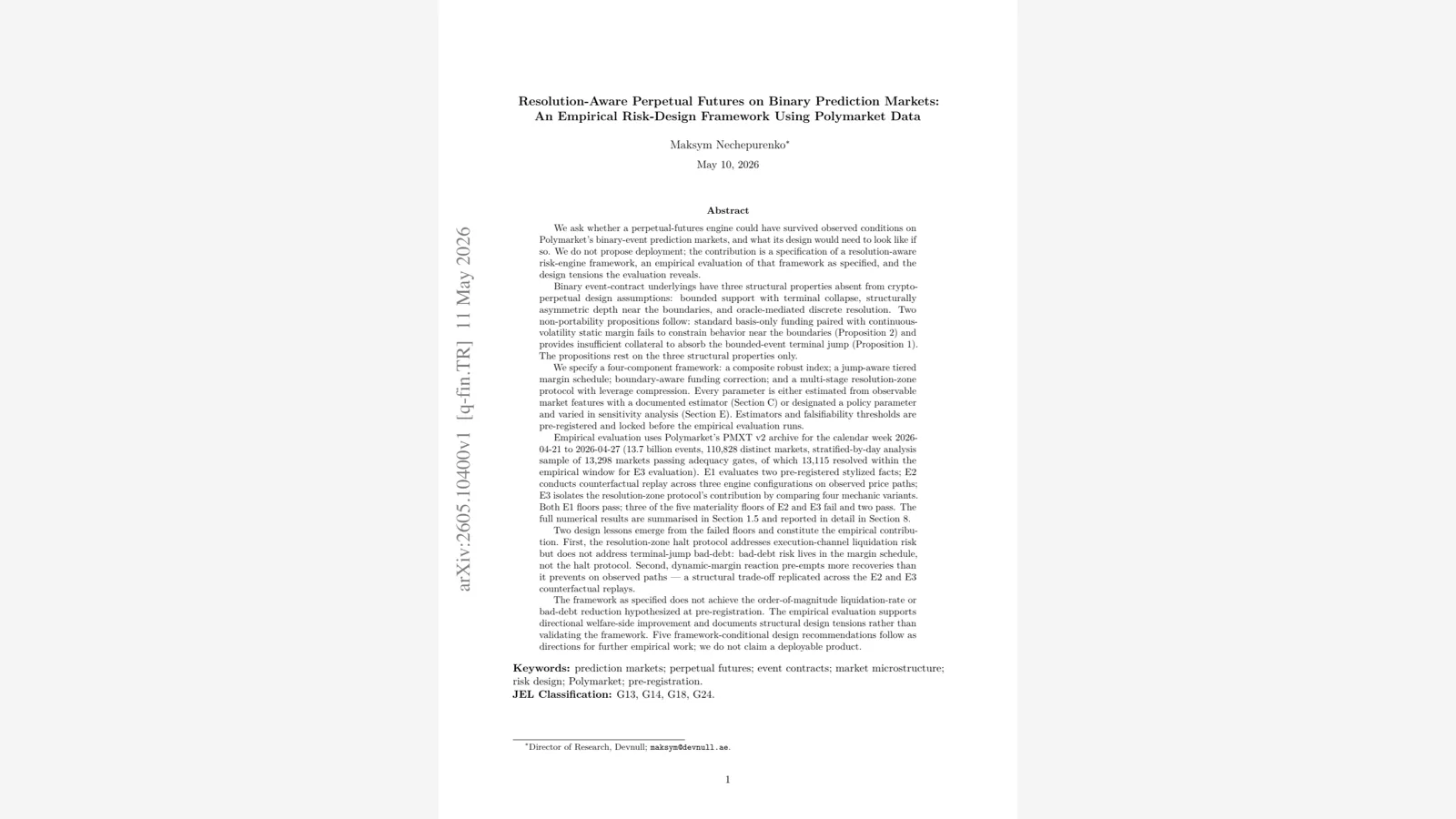 Resolution-Aware Perpetual Futures preview